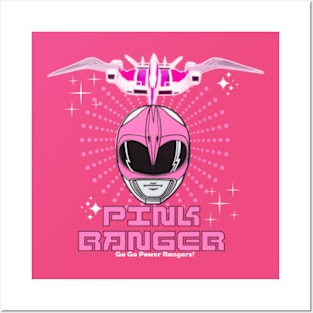 Pink Power Ranger Posters and Art